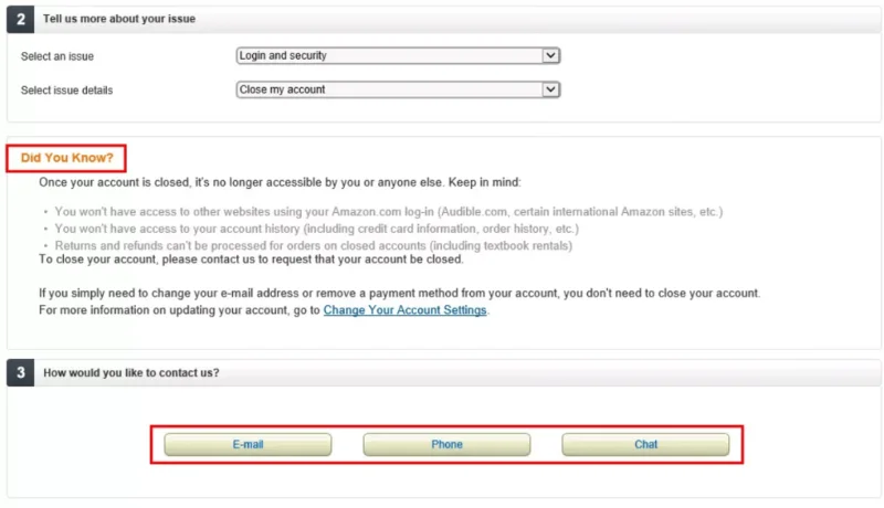 Panduan Langkah demi Langkah untuk Menghapus Akun Amazon Anda