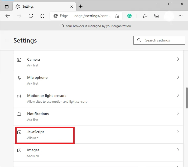 Cómo habilitar o deshabilitar JavaScript en su navegador