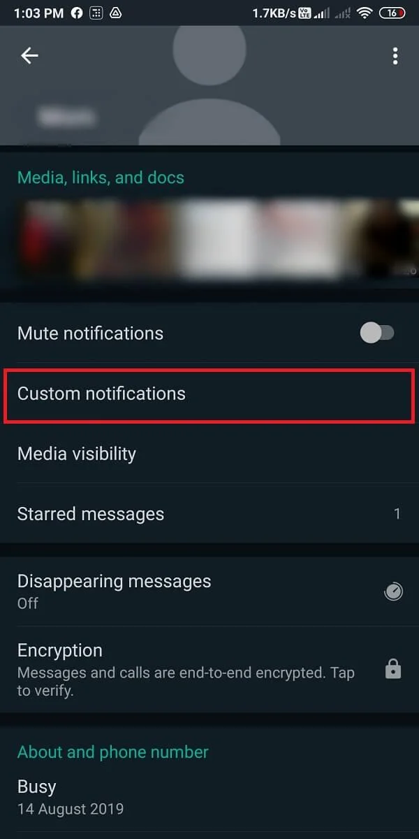 AndroidでWhatsappの通話をミュートする方法は？