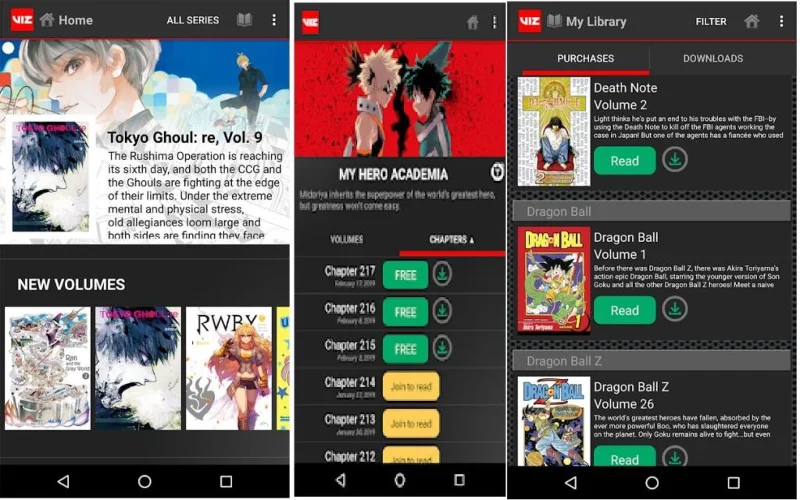 Las 14 mejores aplicaciones de Manga Reader para Android