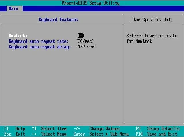 如何在 Windows 10 上啟用或禁用 Num Lock