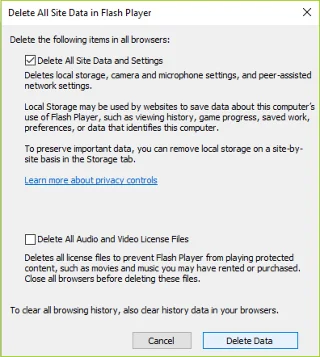 Correction de l'absence de son sur Internet Explorer 11