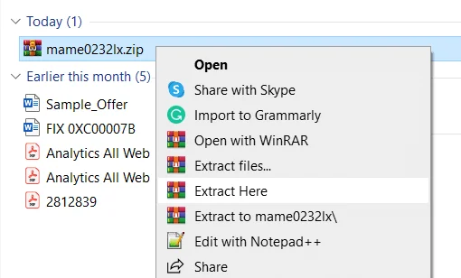 Cara menggunakan MAME untuk Bermain Permainan Arked pada PC Windows