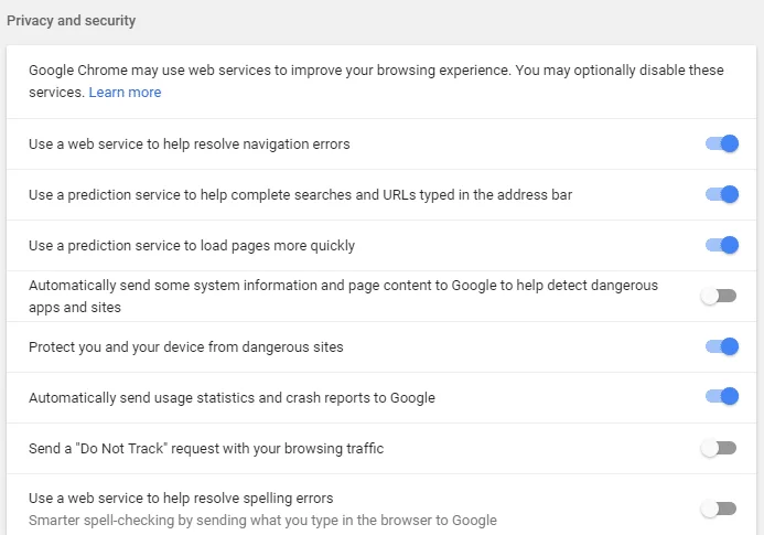 Fix Aw Snap-fout in Google Chrome