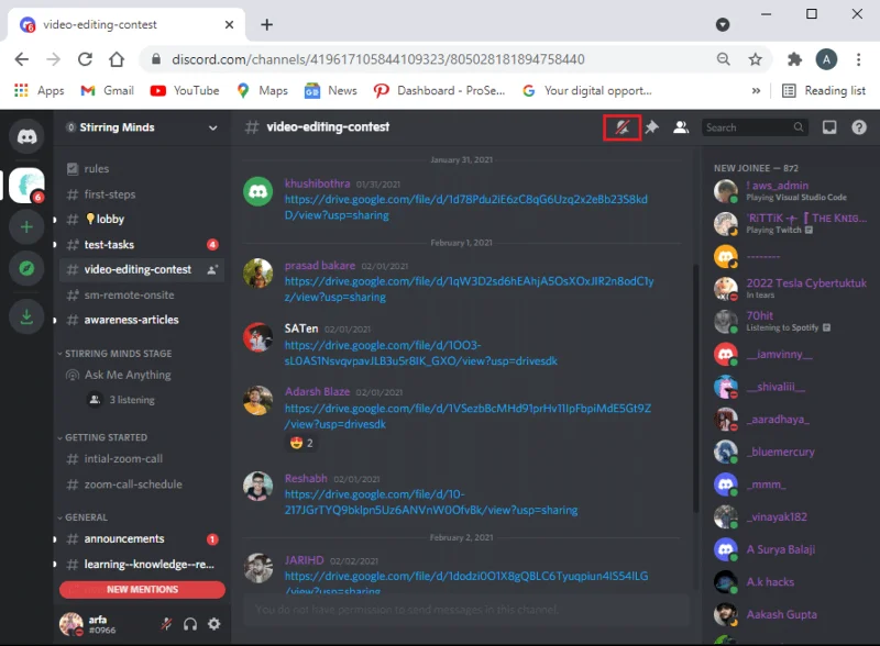 نحوه غیرفعال کردن Discord Notifications