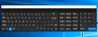 Windows 10 Tip: Schermtoetsenbord in- of uitschakelen