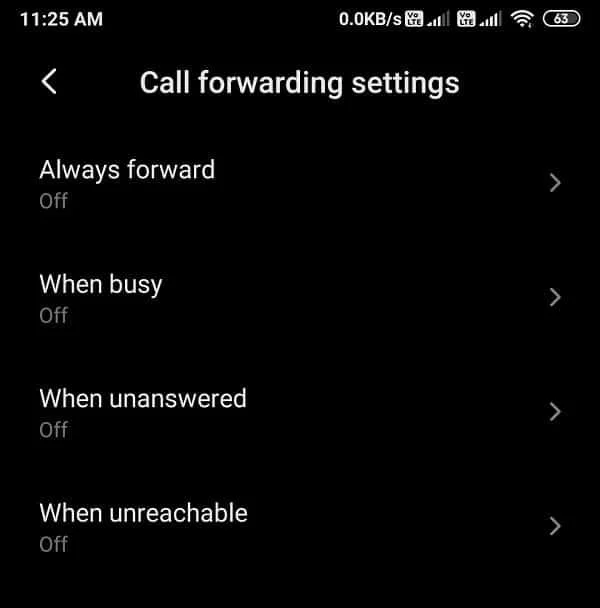 Android-telefoongesprek repareren gaat rechtstreeks naar voicemail