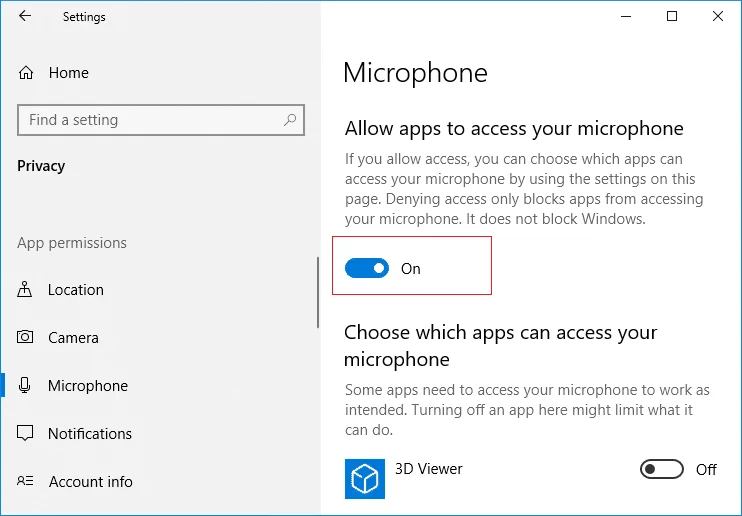 Hoe Windows 10 Mic werkt niet probleem op te lossen?