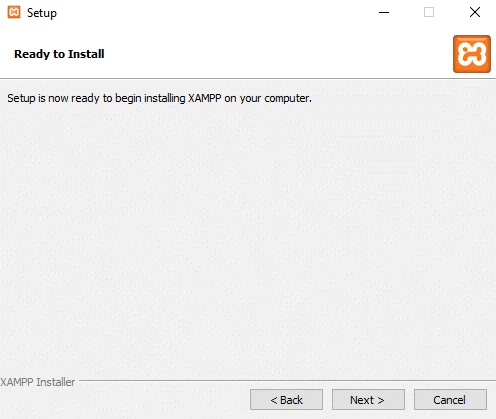 Windows10にXAMPPをインストールして構成する