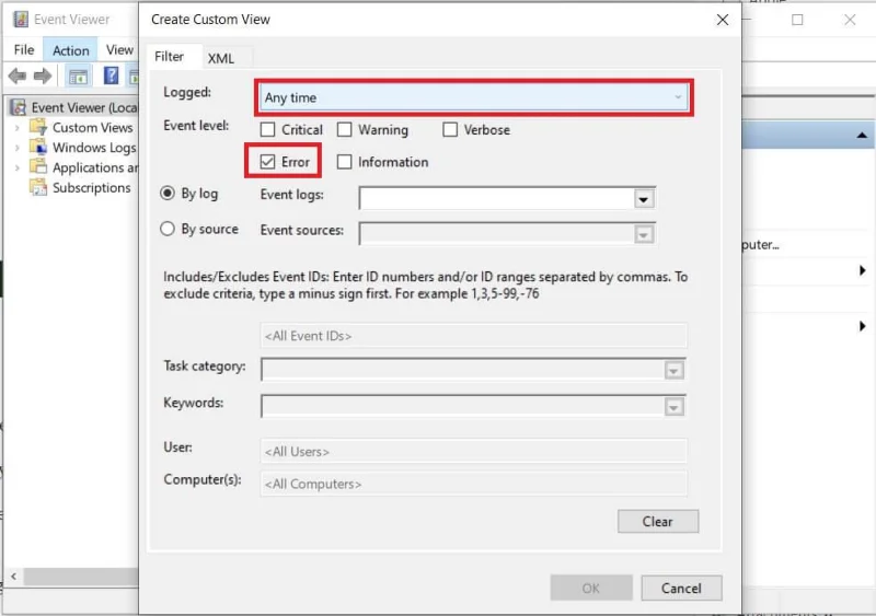 Waar bevindt het BSOD-logbestand zich in Windows 10?