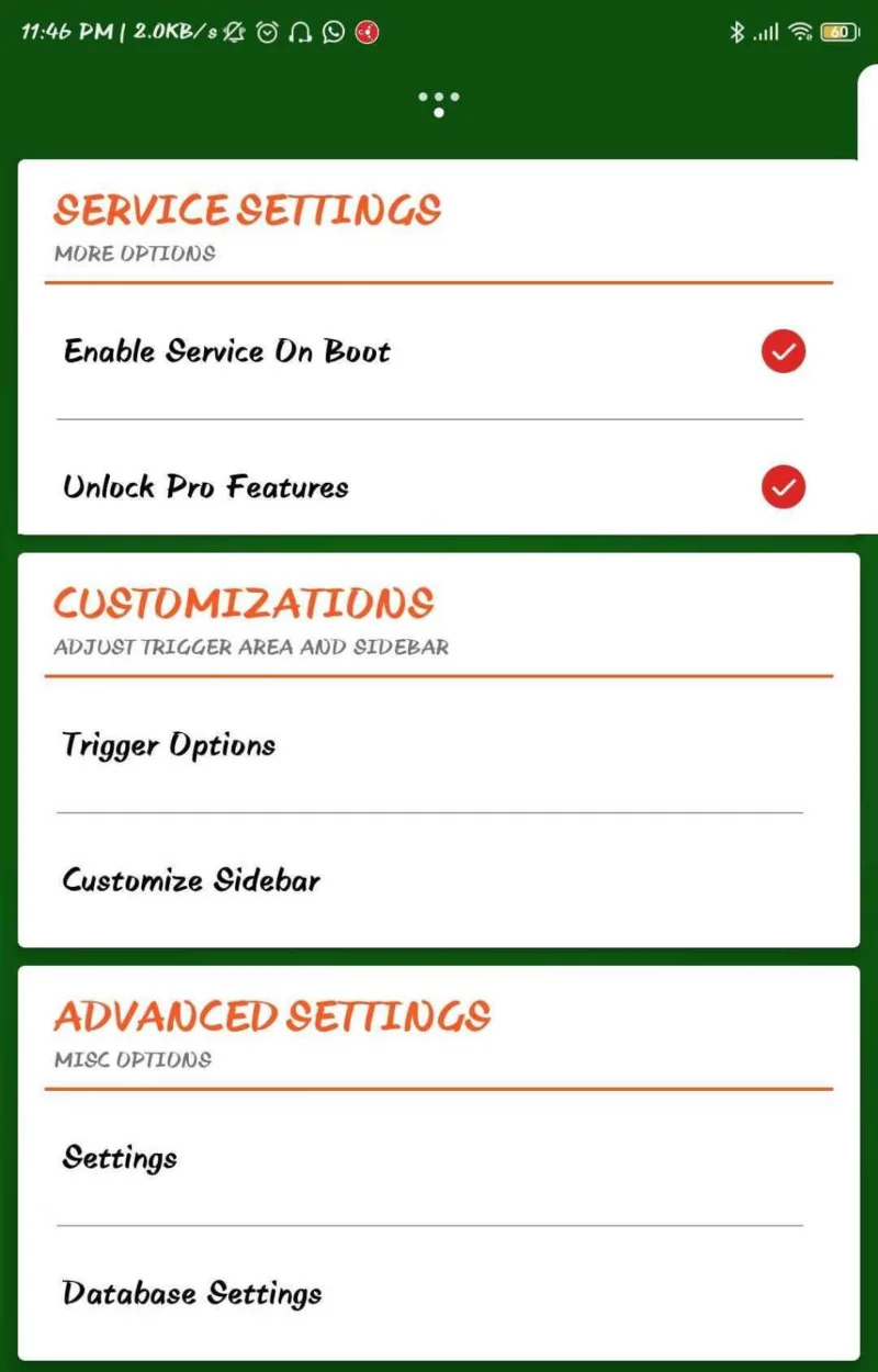 4 beste zijbalk-apps voor Android