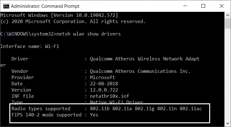 5GHzWiFiがWindows10に表示されない問題を修正