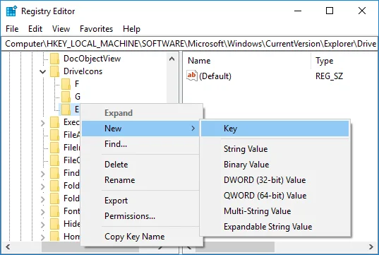 如何在 Windows 10 中更改驅動器圖標
