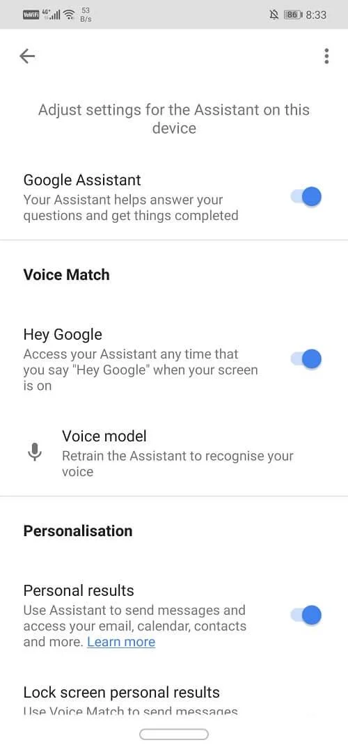 Fix Google Assistent blijft willekeurig verschijnen