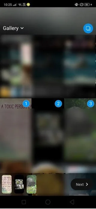 如何將多張照片添加到一個 Instagram 故事中？
