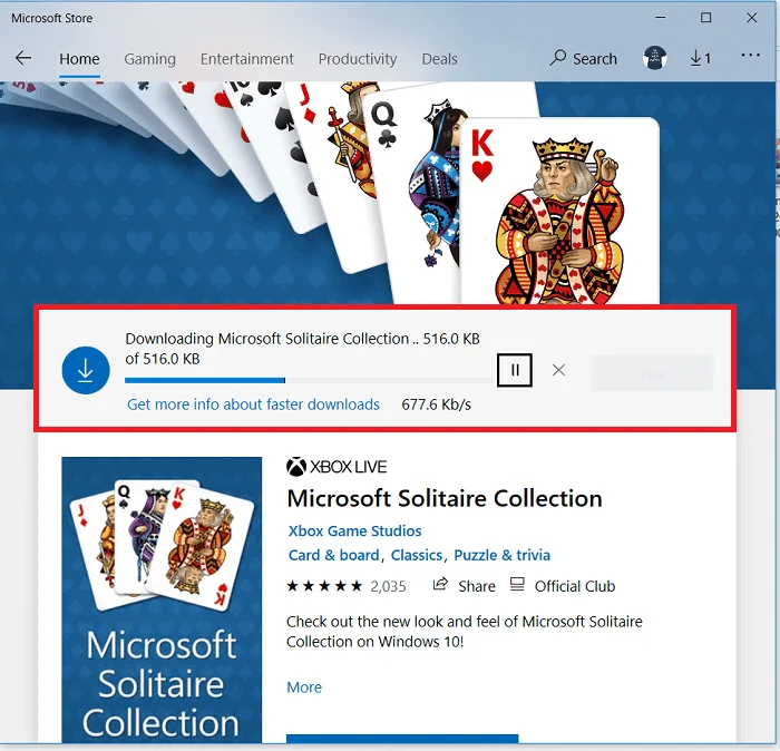 3 manieren om klassiek solitaire-spel te krijgen op Windows 10