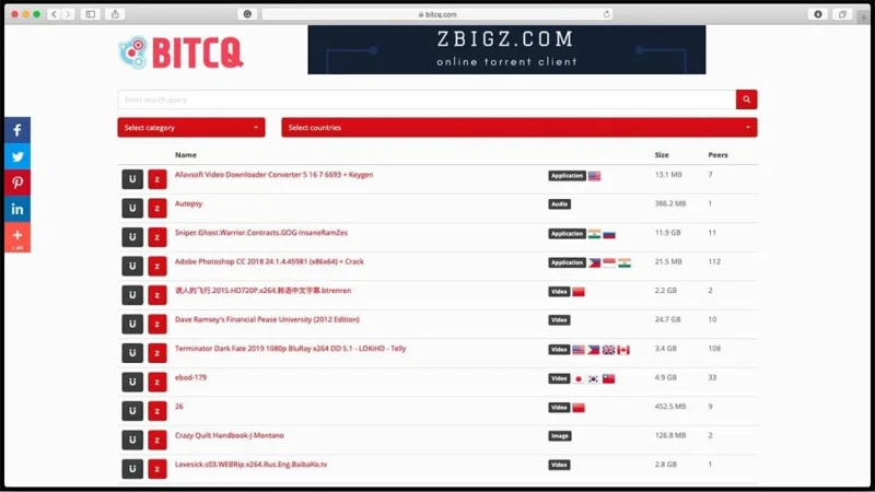 20 Beste Torrent-zoekmachine die nog steeds werkt in 2021