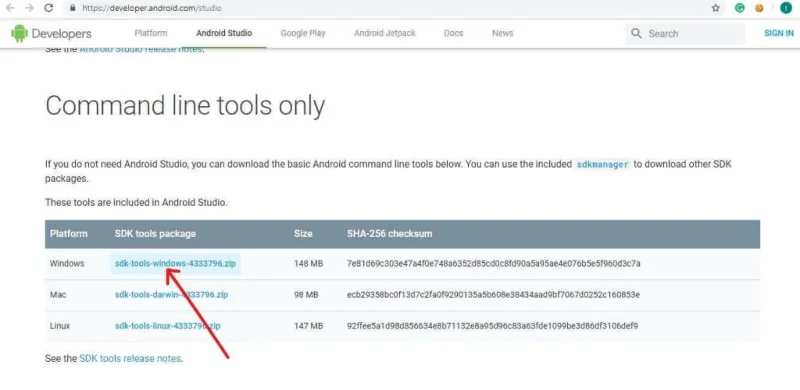 Windows 10にADB（Android Debug Bridge）をインストールする方法