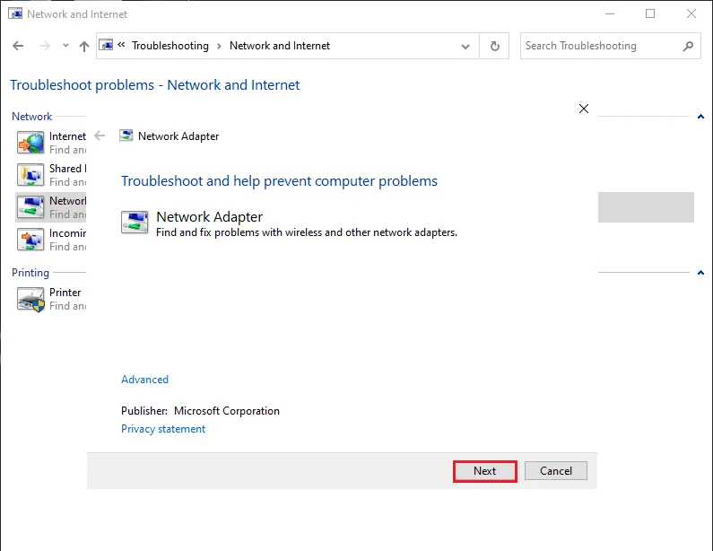 Fix Media Disconnected Error op Windows 10