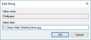 منع المستخدمين من تغيير خلفية سطح المكتب في نظام التشغيل Windows 10