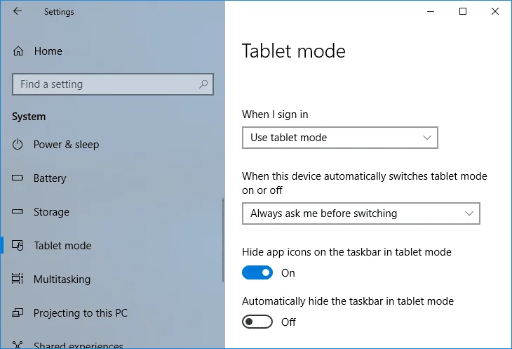 Fix Rotation Lock grisé dans Windows 10