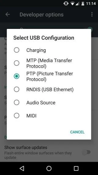 Windows10で認識されないAndroid携帯を修正