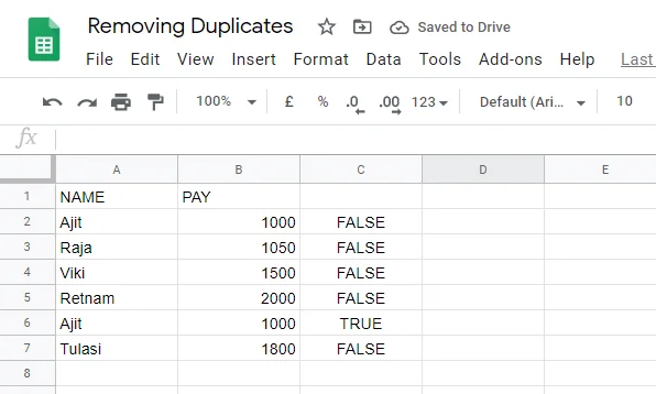 6 Cara Menghapus Duplikat Di Google Sheets