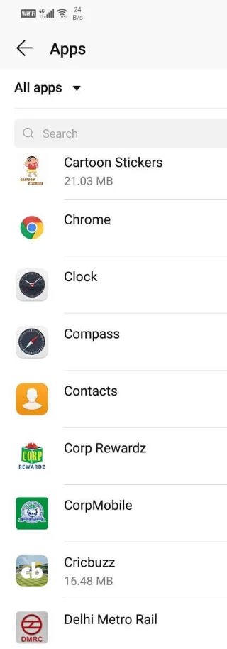 Androidフォンで連絡先を開くことができない問題を修正