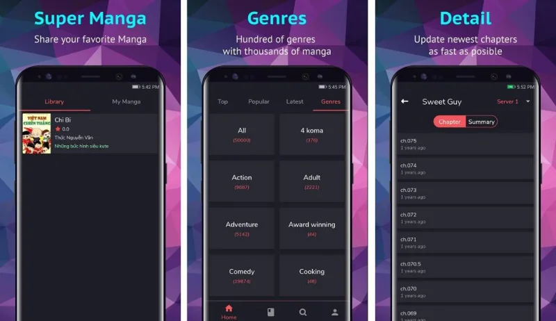 Las 14 mejores aplicaciones de Manga Reader para Android