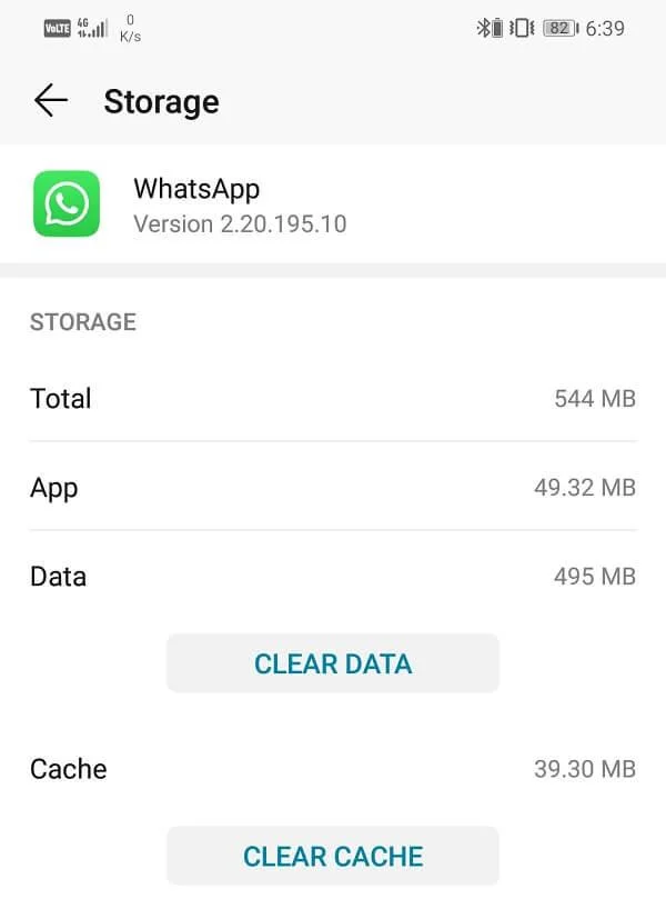 Reparar la llamada de WhatsApp que no suena en Android