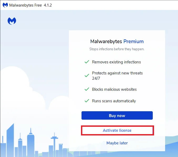 Malwarebytesがサービスに接続できないというエラーを修正