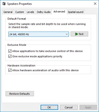 Brak dźwięku na komputerze z systemem Windows 10 [ROZWIĄZANE]