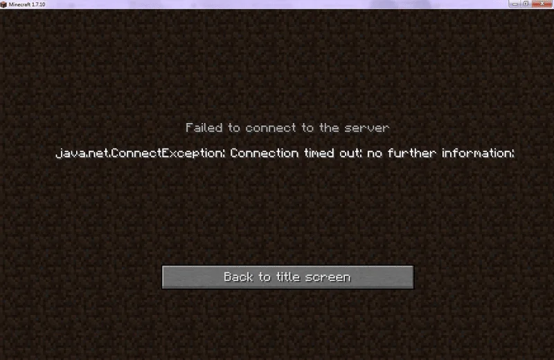 رفع خطای io.netty.channel.AbstractChannel$AnnotatedConnectException در Minecraft