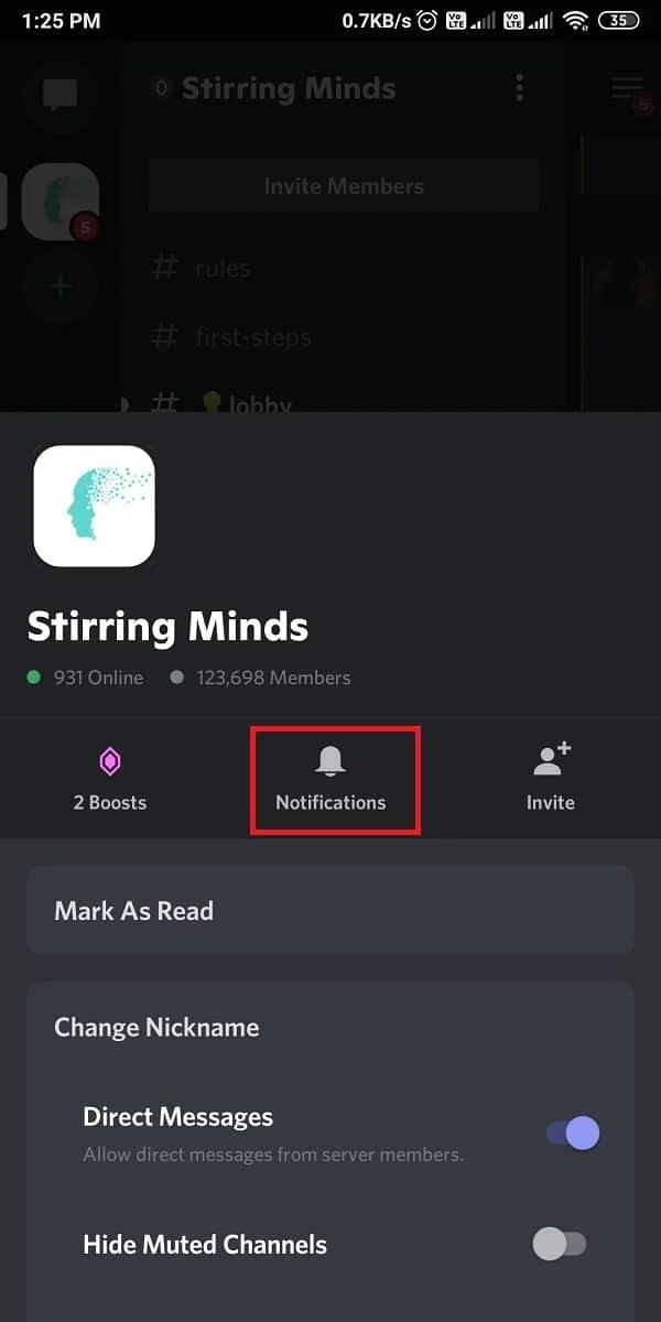 نحوه غیرفعال کردن Discord Notifications