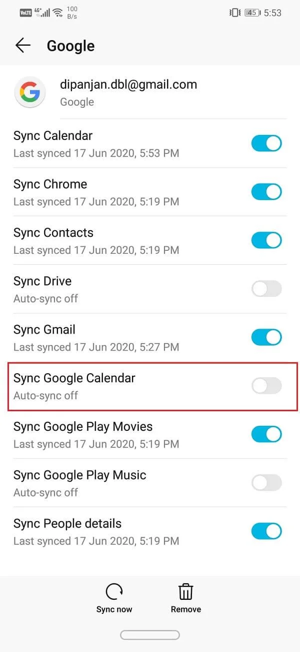 修復 Google 日曆無法在 Android 上同步的問題