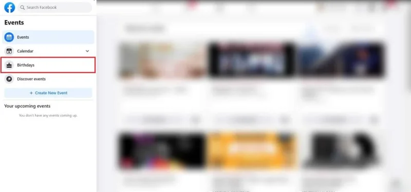 Facebookアプリで誕生日を見つける方法は？