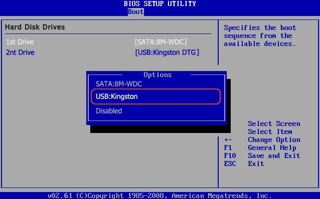 修復 Windows 10 無法從 USB 啟動