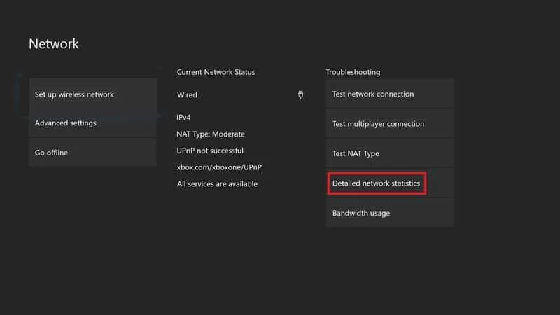 Betulkan Kehilangan Paket Tinggi pada Xbox