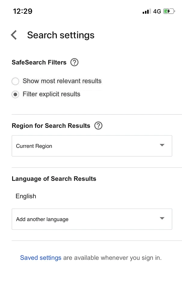 Googleでセーフサーチをオフにする方法