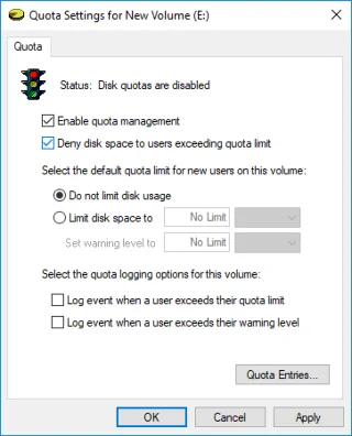 Cara Mengatur Batas Kuota Disk dan Tingkat Peringatan di Windows 10