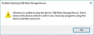 6 manieren om het probleem op te lossen bij het uitwerpen van een USB-apparaat voor massaopslag