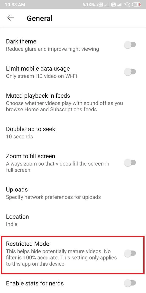 YouTube制限付きモードとは何ですか？それを有効にする方法は？