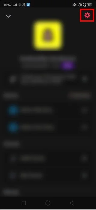 Reparar la cámara de Snapchat que no funciona (problema de pantalla negra)