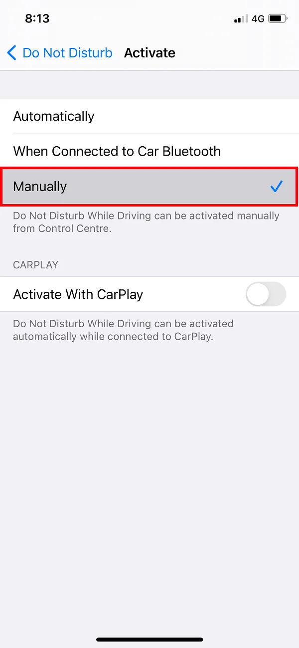iPhoneでテキストに自動返信する方法