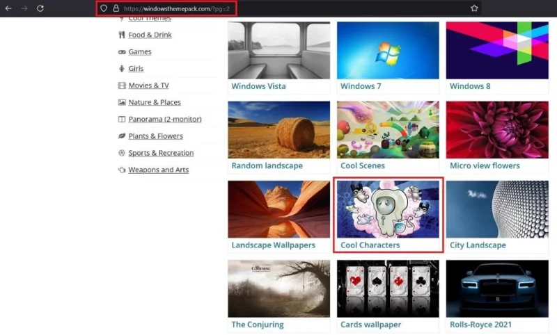 Thema's downloaden voor Windows 10