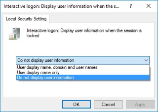 在 Windows 10 登錄屏幕上隱藏電子郵件地址