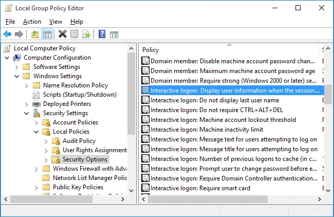 在 Windows 10 登錄屏幕上隱藏電子郵件地址