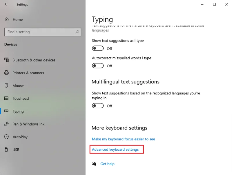 Caps Lock repareren vastgelopen in Windows 10