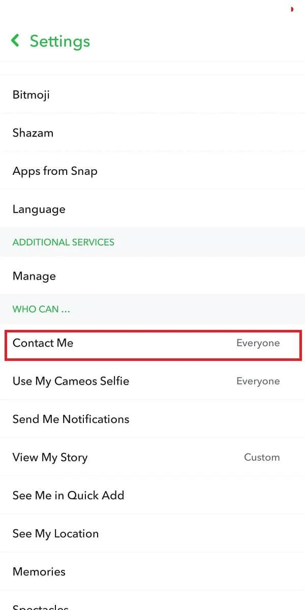 Hoe ongewenste toevoegingsverzoeken op Snapchat uit te schakelen