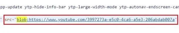 Video downloaden met Blob-URL